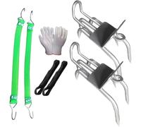 Juego de zapatos antideslizantes para árbol al aire libre, con forma de garra de gato, pinchos portátiles para trepar árboles, equipo de escalada duradero para trabajo en árboles, actividades al aire