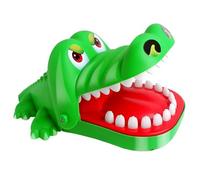 Juego del Cocodrilo Croco Doc Juguete Cocodrilo Dientes, Acción y Habilidad para Familia, Pon a Prueba Tu Suerte, para Niños y Fiestas (L)