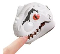 Juego del Dentista | Divertido Llavero Educativo,Juguete Dentista Niños Dinosaurio Llavero | Para Reuniones Interior Social Hogar Escuela Guardería Mochila Bolso