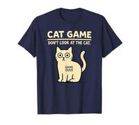 Juego del Gato Desafío - No mires al gato Game Over Camiseta