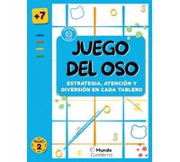 Juego del Oso - Nivel Medio: Pasatiempo de estrategia en papel y lápiz con tableros, retos y modo solitario. Juego sin pantallas para toda la familia a partir de 7 años. (Serie Juego del Oso)