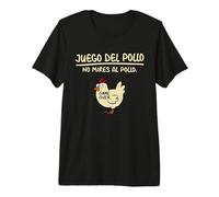 Juego del Pollo No Mires Al Pollo Camiseta Premium