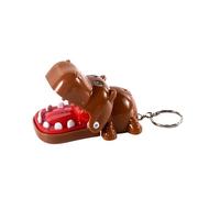Juego del que muerde el - Juguete clásico con mordazas de mano mordiendo el - Divertido Crocodile Chomp Juego Broma Juguetes Artículos para fiestas, Empuje los dientes hacia abajo