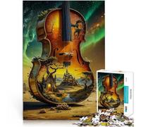 Juego desafiante Arpegios sobre la contemplación Puzzles de 1000 Piezas para Adolescentes 26x38cm Decoración artística del hogar