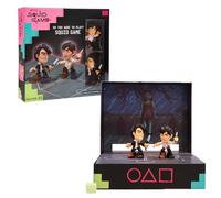 Juego Desafio Final de El Juego del Calamar, Mini Set, Recrea la Escena con 2 Figuras Exclusivas, Los Retos de la Serie de Netflix para Jugar y Exhibir, Juego para Adultos a Partir de 17 Años