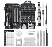 Juego Destornilladores 122 en 1 ，Destornilladores Precisión，para reparar teléfonos móviles, modelos DIY, smartphones y computadoras portátiles. Uso flexible y aplicación integral.