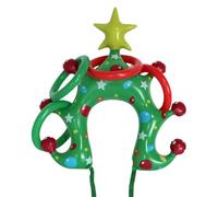 Juego Di Lancio - inflable de flamenco rosa - Lanzamiento de para vacaciones de 52 cm | Juguete para en la piscina - Diadema inflable de PVC con 4 anillos de diseño de árbol