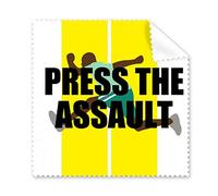 Juego Diálogo Prensa El Asalto Paño De Limpieza Teléfono Pantalla Gafas Limpiador 5pcs