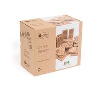 Juego Didactico Andreutoys Domino Sensorial Madera 28 Piezas