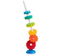 Juego discos spin again fat brain bicolor con base reversible y tubo con rosca 6 unidades colores surtidos
