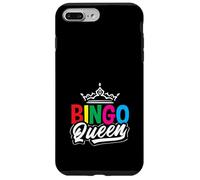 Juego divertido Bingo Queen Bingo Player Crown Carcasa para iPhone 7 Plus/8 Plus