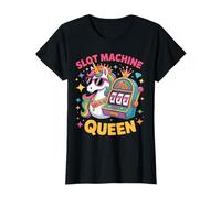 Juego Divertido del Casino del Jugador del póker de la Reina de la máquina Camiseta