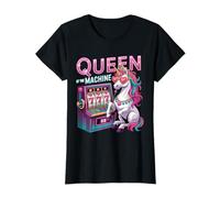 Juego Divertido del Casino del Jugador del póker de la Reina de la máquina Camiseta