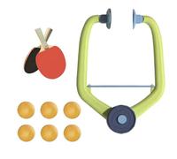 Juego Door Pong para Niños: Juego De Raquetas De Puerta Ajustables, DEE Tenis Mesa Portátil para Niñoss, Guía DEE Aprendizaje Coordinación Actividades Divertidas Paraa Niños | Instrucción A