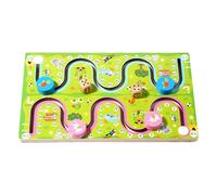 Juego educativo con números de colores laberinto, tabla de motricidad de madera con entrenamiento de habilidades motoras finas, duelo de dos jugadores, juego educativo para guarderías preescolares y