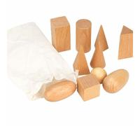 Juego Educativo de Geometría para Niños con Conjunto de Figuras de Madera y Bolsa Táctil Estimula Motricidad Fina y Percepción de Texturas Adecuado para Actividades Terapia Ocupacional Escuela Hogar