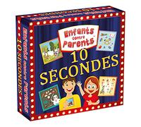 Juego educativo de memoria, juego de cartas de sociedad, juego de reflexión, juego de observación, juego de ambiente | niños contra padres 10 segundos | 48 tarjetas | A partir de 5 años