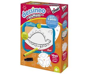 Juego Educativo DISET Dessineo Aprende a Dibujar Paso A Paso