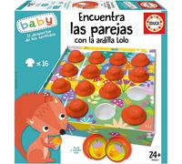 Juego Educativo EDUCA Baby, Encuentra Las Parejas Con La Ardilla Lolo