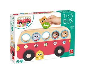 Juego Educativo GOULA, 1 To 5 Bus