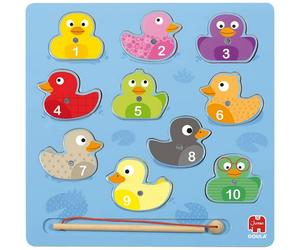 Juego Educativo GOULA, Puzzle Pesca Patos Magnético