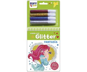 Juego Educativo IMAGILAND Diseña Con Glitter Fantasía