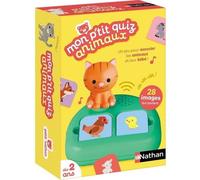 Juego educativo Nathan Mon P'tit Quiz Animaux electrónico para niños