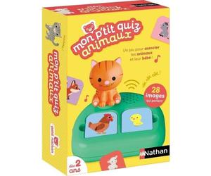 Juego educativo Nathan Mon P'tit Quiz Animaux electrónico para niños