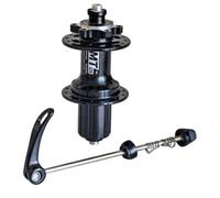Juego Ejes Bicicleta Sellados 2+4 Rodamientos Duraderos | Interfaz freno disco 6 tornillos, radios 2mm, MTB, carretera, uso todoterreno robusto(28-Hole Rear Hub)
