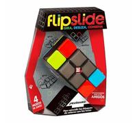 Juego electrónico portátil FLIPSLIDE - ¡Gira, DESLIZA, COMBINA! Haz coincidir los Bloques de Colores con Las Luces. 4 Modos de Juego. Multijugador. ¡Reta a Tus Amigos!