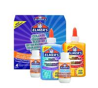 Juego Elmer´S Slime Starter Pack Kit Completo Cambiacolor 2X Pegamento Cambiacolor 147M 2X Liquido Magico 68Ml