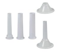 Juego Embudos Plastico Para Maquina Picar Carne Nº 10/12 (4 Piezas)