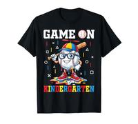 Juego en jardín de Infantes Béisbol Niños Volver a la Escuela Jugador Fan Camiseta