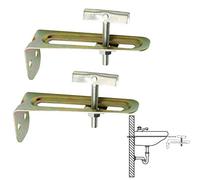 Juego Escuadras Sanitario Soporte Lavabo 10 cm. (2piezas)