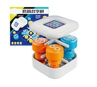 Juego estratégico de Mesa - 8.27x1.57in Tictactoe, Lindo Cerebro Ejercicio de Juguetes para niños Puzzle | Estrategia Teaser Cara a Cara con Piezas Coloridas | Educativo para Actividades