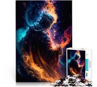 Juego Familiar para aliviar el estrés: desafío difícil Dios de la Estrella Rompecabezas para Adolescentes 1000 Piezas 26x38cm decoración de Pared Apto para Mayores de 14 años.