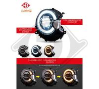 Juego Faro Delantero para MINI Mini R56 R59 R57 EISENFELS LED 06-13 07-13 09-13