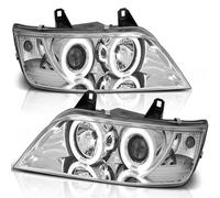 Juego Faros Angel Eyes Para BMW Z3 1996-2002 Cromo, Izq/Der
