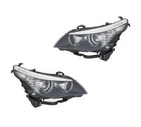 Juego Faros Bi-Xenón 12 V D1S H8 PY21W HELLA para BMW Serie 5
