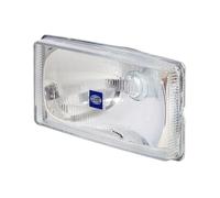 Juego Faros Proyector Alejado Izquierda 12V H3 Halógeno HELLA para DAF