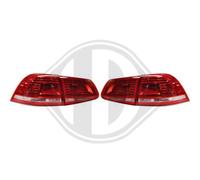 Juego Faros Traseros DIEDERICHS LED Para VW Touareg 7P5 2010-2018 Rojo