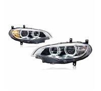 Juego Faros Xenón Compatible Con Para X6 E71 Faros 2008 2009 2010 2011 2012 2013 2014 Faros Delanteros De Doble Lente Luces Diurnas Intermitentes Autopartes