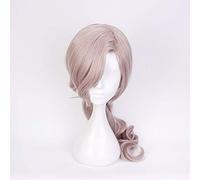Juego Fate/Grand Order Servant Avenger Monte Cristo Pelucas de cosplay Heat Resistan Long Wavy Peluca de pelo sintético ondulado MZ-519
