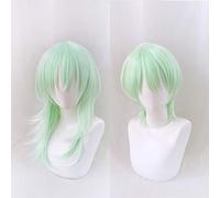 Juego Fire Emblem ThreeHouses Cosplay Pelucas Byleth Beleth Peluca Cosplay Peluca sintética resistente al calor Corto Verde Recto Anime Cabello