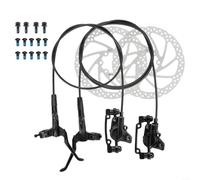 Juego Frenos Hidráulicos MTB con Maneta y Latiguillo | Aluminio anodizado, latiguillo flexible, frenada precisa, ideal plegables, montaje rápido(2)