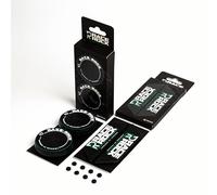 Juego FROGUM Verde de Aros y emblemas para Alfombrillas Race Rock I Adapta Las Alfombrillas de Coche a tu Estilo