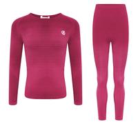 Juego funcional para niños Dare 2b Kids In The Zone III Baselayer Set Talla infantil: 104-116 / Color: rosa