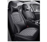 Juego Fundas Asiento Coche Cuero para BMW 3 Series 320 2008-2018, Impermeable Cubreasientos Delanteros Traseros Protectores Interior Accesorios,A/Grey-Deluxe Edition