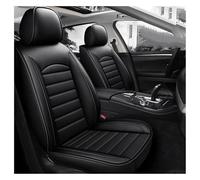 Juego Fundas Asiento para Opel para Astra GH para Antara para Vectra BC para Zafira AB Funda Asiento Coche Cojines Protectores Estilo Cuero(Black)