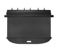 Juego fundas maletero Cubierta de carga retráctil maletero para Peugeot 5008, cubierta para sombra para área , accesorios para automóvil SUV privacidad Cortina retráctil maletero(Fibra de carbon)